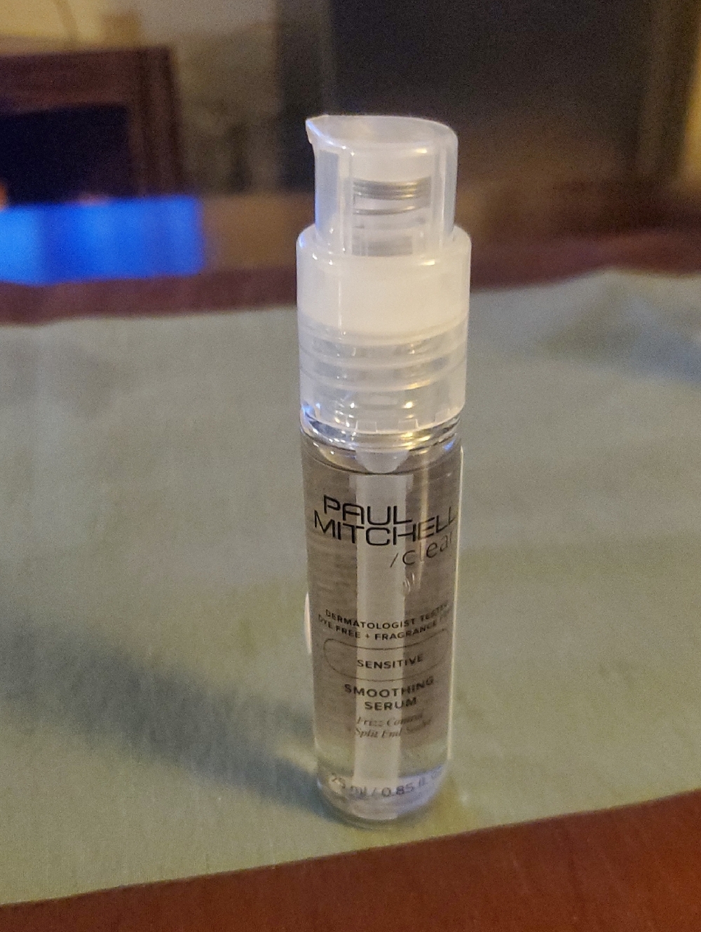 Paul Mitchell Clear Smoothing Serum - Transparent Bottle with White Pump